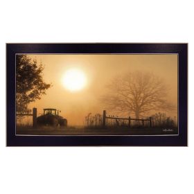 "Start Your Engines" By Lori Deiter, Ready to Hang Framed Print, Black Frame