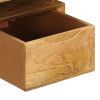 Writing Desk 43.3"x19.7"x29.9" Solid Mango Wood