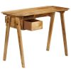 Writing Desk 43.3"x19.7"x29.9" Solid Mango Wood