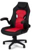 Office Chair Upholstered 1pc Comfort Chair Relax Gaming Office Chair Work Black And Red Color