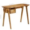 Writing Desk 43.3"x19.7"x29.9" Solid Mango Wood