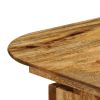 Writing Desk 43.3"x19.7"x29.9" Solid Mango Wood