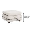 Modular Sectional Sofa, Convertible Sofa Couch with Storage, Sleeper Sectional Sofa Set, Flexible Modular Combinations Fabric Couch for Living Room (B
