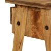 Writing Desk 43.3"x19.7"x29.9" Solid Mango Wood