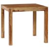 Dining Table Solid Sheesham Wood 32.3"x31.5"x29.9"