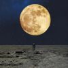 1pc Moon Earth Projector Night Light; USB Charging Lamp 360¬∞ Rotatable Moon Earth Atmosphere Projector For Bedside Nightstand Bedroom Living Room Des