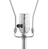 ACME Nysa Table Lamp in Mirrored & Faux Crystals 40215