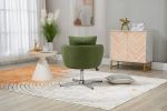 COOLMORE Home Office Desk Chair, Vanity Chair, Modern Adjustable Home Computer Executive Chair Swivel Task Chair for Small Space, Living Room, Make-up