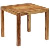 Dining Table Solid Sheesham Wood 32.3"x31.5"x29.9"
