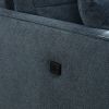 Living Space sofa 3 seater With Waterproof Fabric , USB Charge port