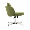 COOLMORE Home Office Desk Chair, Vanity Chair, Modern Adjustable Home Computer Executive Chair Swivel Task Chair for Small Space, Living Room, Make-up