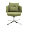 COOLMORE Home Office Desk Chair, Vanity Chair, Modern Adjustable Home Computer Executive Chair Swivel Task Chair for Small Space, Living Room, Make-up