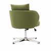 COOLMORE Home Office Desk Chair, Vanity Chair, Modern Adjustable Home Computer Executive Chair Swivel Task Chair for Small Space, Living Room, Make-up