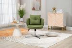 COOLMORE Home Office Desk Chair, Vanity Chair, Modern Adjustable Home Computer Executive Chair Swivel Task Chair for Small Space, Living Room, Make-up