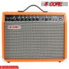 Electric Guitar Amplifier 40W Solid State Mini Bass Amp w 8' 4-Ohm Speaker EQ Controls Drive Delay ¬º' Microphone Input Aux in & Headphone Jack for St