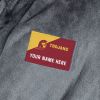 [Personalization Only] Official USC Southern California Charcoal L/XL Personalized Robe