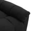 Recliner Black Fabric