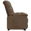 Recliner Brown Fabric