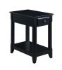 ACME Bertie Accent Table, Black Finish 82740