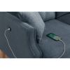 Living Space sofa 3 seater With Waterproof Fabric , USB Charge port