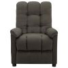 Recliner Taupe Fabric