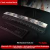 3600mAh Bluetooth Wireless Game Speaker soundbar USB 3D Stereo Subwoofer AUX FM Home Clock Indoor Sound Bar Computer Loudspeaker