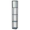 Floor Lamp with Shelf