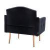 Accent Chair ,leisure single sofa with Rose Golden feet Item Code: W39531525 First Available: 2021-05-07 Return Rate: Low