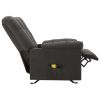 Recliner Dark Gray Fabric