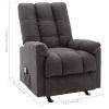 Recliner Dark Gray Fabric