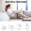Adjustable Laptop Desk;  RAINBEAN Laptop Stand for Bed Portable Lap Desk Foldable Table Workstation Notebook Riser with Mouse Pad;  Ergonomic Computer