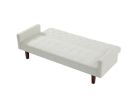 Factory Tufted Back Sofa Mid-Century Convertible Sofa Bed for Living Room