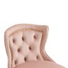COOLMORE Bar Stools with Back and Footrest Counter Height Dining Chairs 2PC/SET