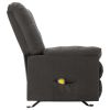 Recliner Dark Gray Fabric