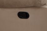 Global United Reclining Transitional Microfiber Fabric Chair