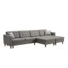 U-shaped sofa Tech PU Leather Chaise Sofa