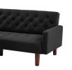 Factory Tufted Back Sofa Mid-Century Convertible Sofa Bed for Living Room