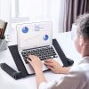 Adjustable Laptop Desk;  RAINBEAN Laptop Stand for Bed Portable Lap Desk Foldable Table Workstation Notebook Riser with Mouse Pad;  Ergonomic Computer
