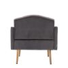 Accent Chair ,leisure single sofa with Rose Golden feet Item Code: W39531525 First Available: 2021-05-07 Return Rate: Low