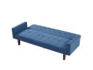 Factory Tufted Back Sofa Mid-Century Convertible Sofa Bed for Living Room